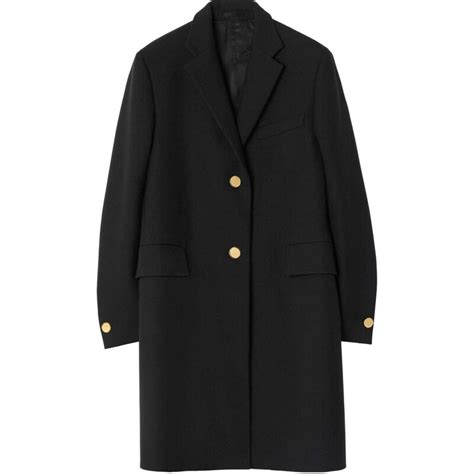 cappotto nero burberry|Cappotti Burberry in Velluto Nero taglia S International .